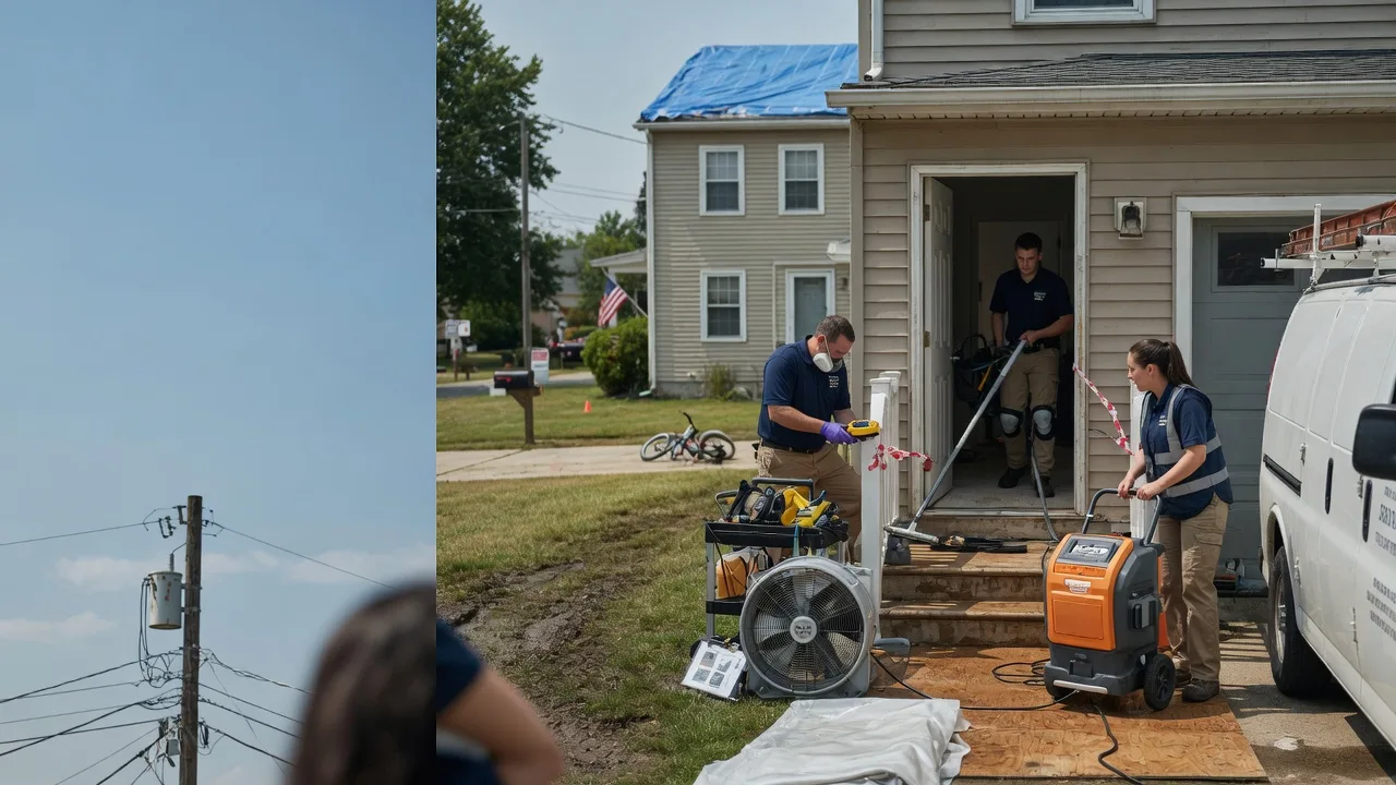 Water Damage Repair in Stump Creek, PA near me